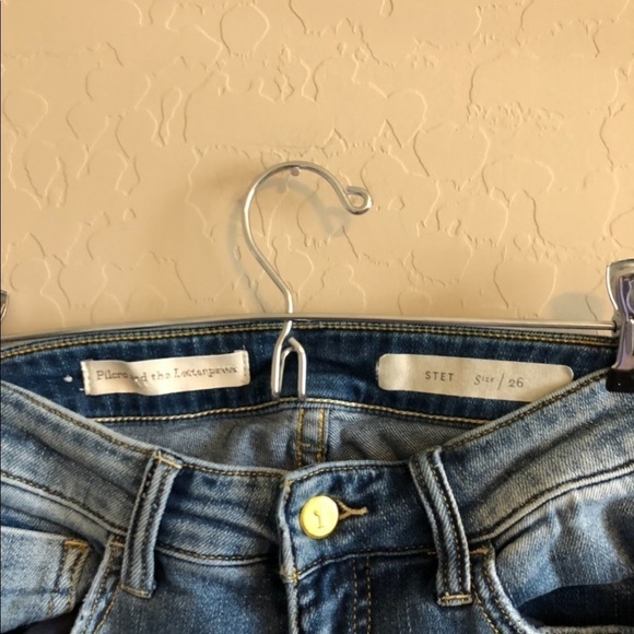 Anthropologie pilcro stet fringe jeans - Picture 5 of 6